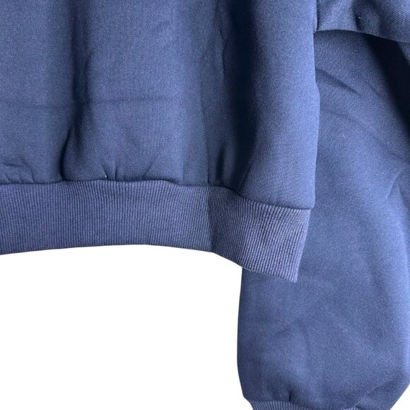 Women Tracksuit Set Trousers Sweatshirt Size M Blue Jogger Pullover Cargo Pants - Picture 12 of 17